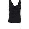 BLUMARINE Top in jersey lucido BLACK Donna 