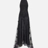 Abito lungo in tulle con ricami 4A430A F0990 BLUMARINE 