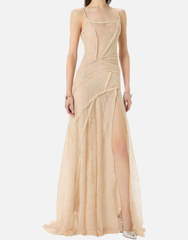 Abito lungo in pizzo 4A456A N0147 BLUMARINE 