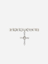 Choker in metallo e castoni con pendente 4W281A N0993 BLUMARINE 