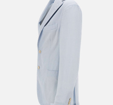 BOGLIOLI Blazer "50 K Jacket" Light Blue Uomo 