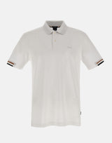 BOSS Polo Boss in cotone WHITE Uomo 