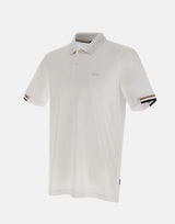 BOSS Polo Boss in cotone WHITE Uomo 