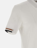 BOSS Polo Boss in cotone WHITE Uomo 
