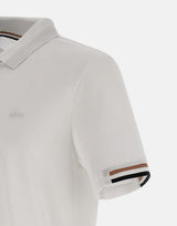 BOSS Polo Boss in cotone WHITE Uomo 