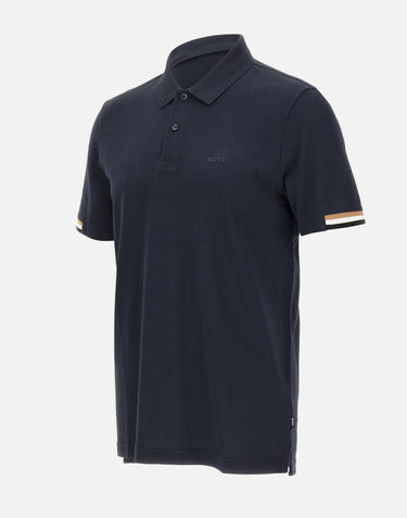 BOSS Polo Boss in cotone BLUE Uomo 