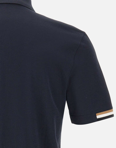 BOSS Polo Boss in cotone BLUE Uomo 