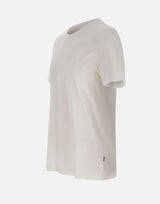 BOSS T-shirt slim fit in cotone mercerizzato WHITE Uomo 