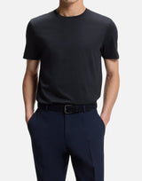 BOSS T-shirt slim fit in cotone mercerizzato BLUE Uomo 