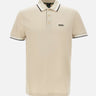 BOSS Polo "Paddy" BEIGE Uomo 