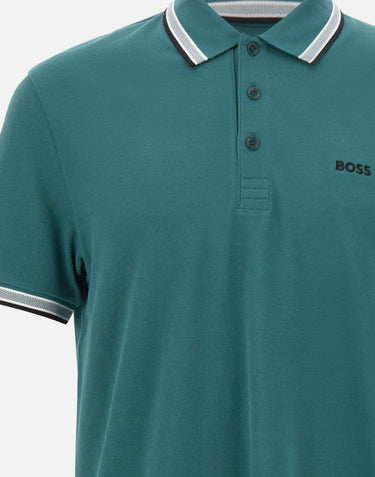 BOSS Polo "Paddy" GREEN Uomo 