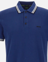 BOSS Polo "Paddy" BLUE Uomo 