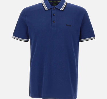 BOSS Polo "Paddy" BLUE Uomo 