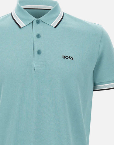 BOSS Polo "Paddy" GREEN Uomo 