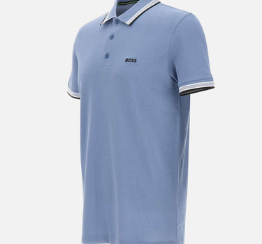 BOSS Polo "Paddy" Light Blue Uomo 
