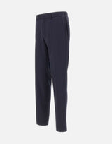 BOSS Pantaloni slim fit in serge di lana vergine BLUE Uomo 