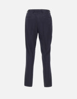 BOSS Pantaloni slim fit in serge di lana vergine BLUE Uomo 