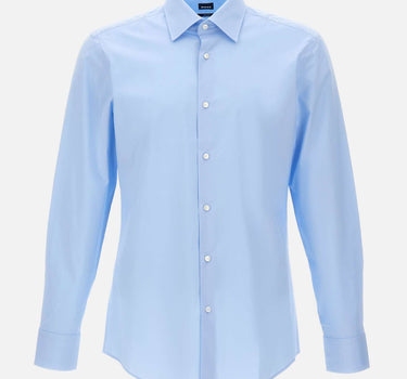 BOSS Camicia "H-Hank-Kent" Light Blue Uomo 