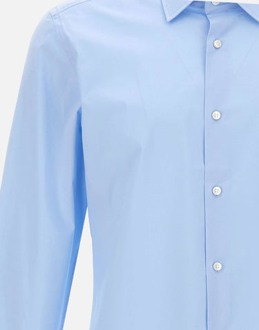 BOSS Camicia "H-Hank-Kent" Light Blue Uomo 