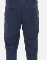 BOSS Pantaloni slim fit in jersey elasticizzato BLUE Uomo 