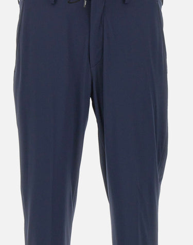BOSS Pantaloni slim fit in jersey elasticizzato BLUE Uomo 