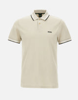BOSS Polo "Paul" BEIGE Uomo 