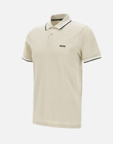BOSS Polo "Paul" BEIGE Uomo 