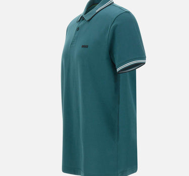 BOSS Polo "Paul" GREEN Uomo 
