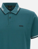 BOSS Polo "Paul" GREEN Uomo 