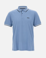 BOSS Polo "Paul" Light Blue Uomo 