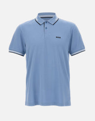 BOSS Polo "Paul" Light Blue Uomo 