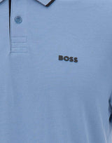 BOSS Polo "Paul" Light Blue Uomo 