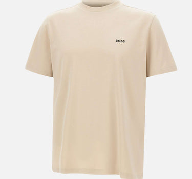 BOSS T-shirt "Tee" BEIGE Uomo 