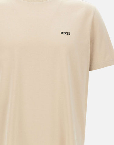 BOSS T-shirt "Tee" BEIGE Uomo 