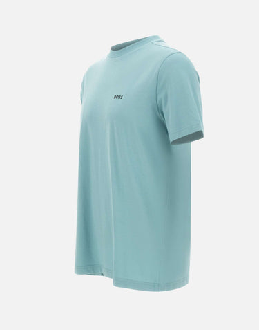 BOSS T-shirt "Tee" Light Blue Uomo 