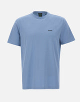 BOSS T-shirt "Tee" Light Blue Uomo 