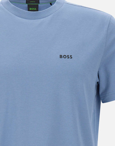 BOSS T-shirt "Tee" Light Blue Uomo 