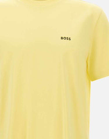 BOSS T-shirt "Tee" YELLOW Uomo 