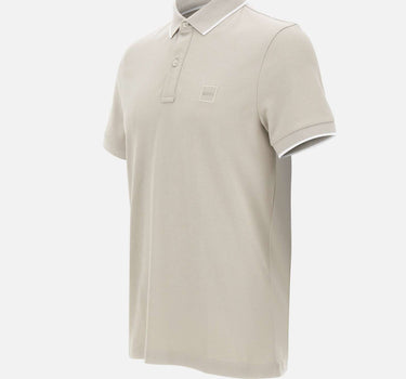 BOSS Polo "Passertip" GREY Uomo 