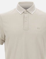 BOSS Polo "Passertip" GREY Uomo 