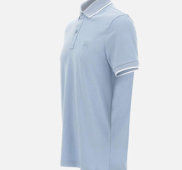 BOSS Polo "Passertip" Light Blue Uomo 