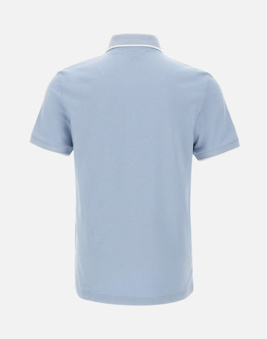 BOSS Polo "Passertip" Light Blue Uomo 
