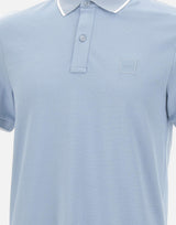 BOSS Polo "Passertip" Light Blue Uomo 