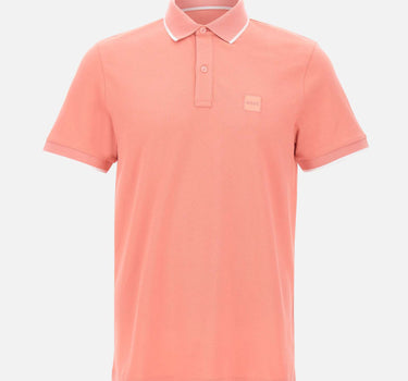 BOSS Polo "Passertip" Pink Uomo 