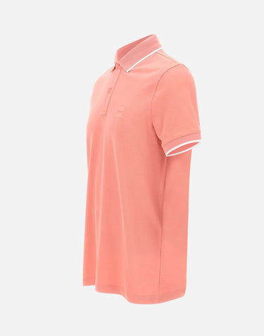 BOSS Polo "Passertip" Pink Uomo 