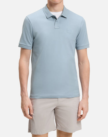 BOSS Polo "Passenger" Light Blue Uomo 
