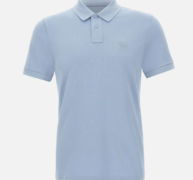 BOSS Polo "Passenger" Light Blue Uomo 