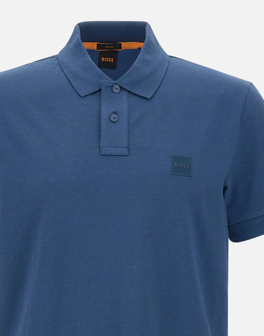 BOSS Polo "Passenger" BLUE Uomo 