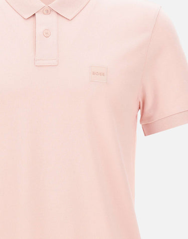 BOSS Polo "Passenger" Pink Uomo 