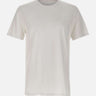 BOSS T-shirt in cotone slub-yarn con dettaglio logo WHITE Uomo 